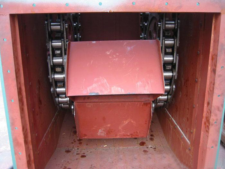 斗提機對擺動問題的解決